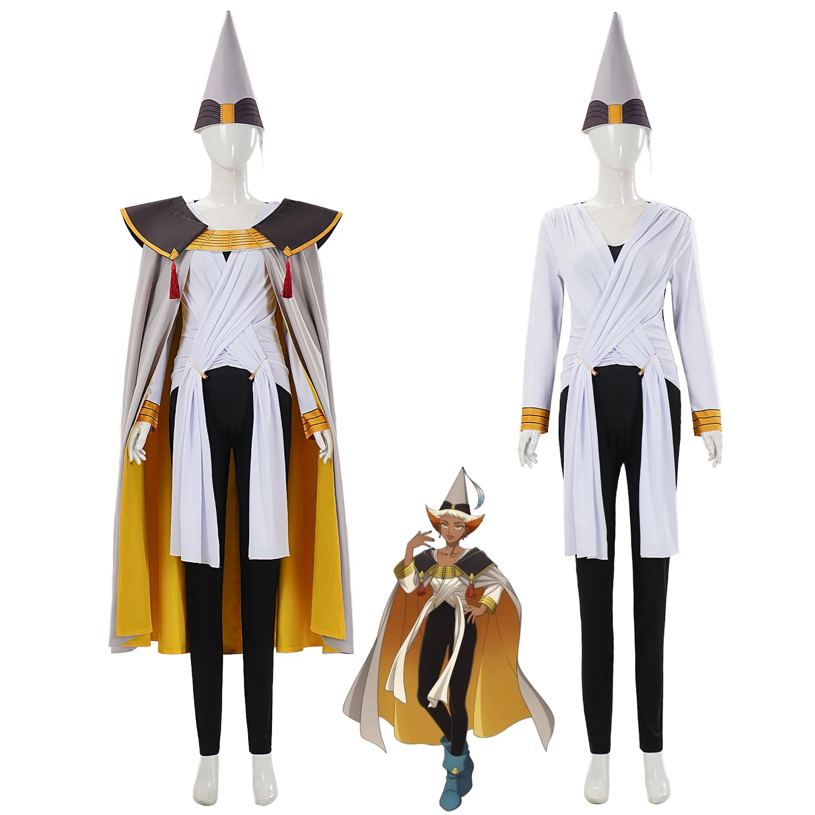 

Anime Witch Hat Atelier Alaira Cosplay Costume Halloween Party Suit