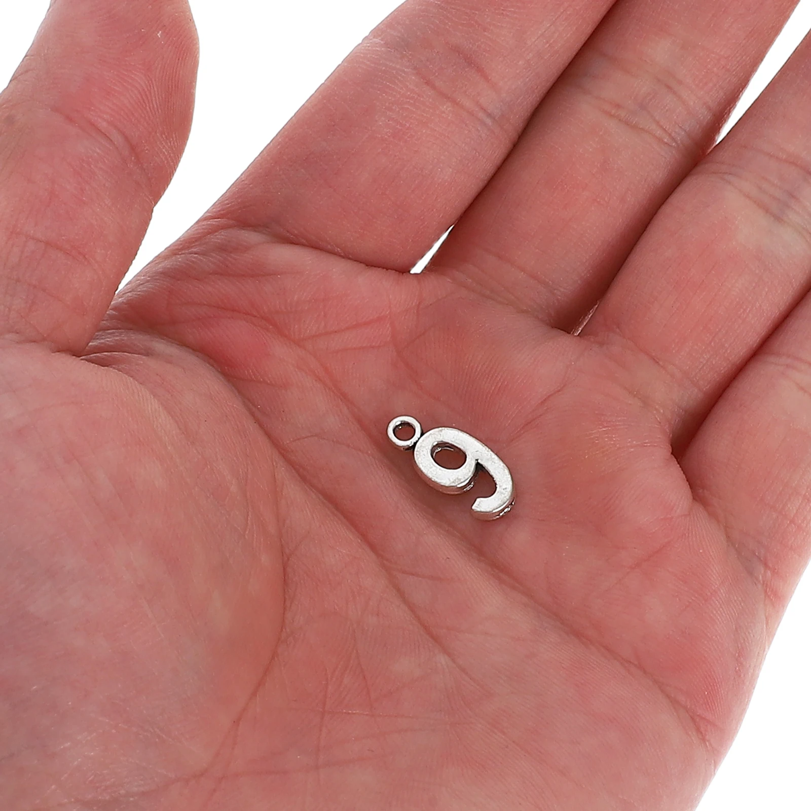 

50Pcs 0-9 Number Charms Set Fine Workmanship DIY Jewelry Making Accessories for Bracelets Necklaces Keyrings Scrapbooking Gifts