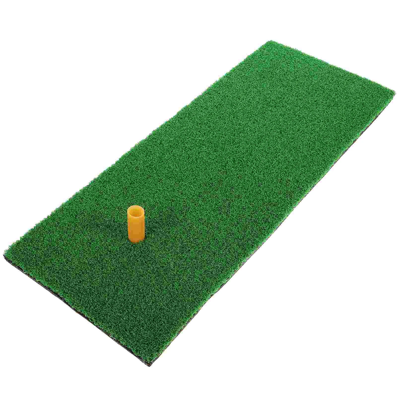 

Golf Swing Mat Indoor Putting Hitting Game Turf Sbr Bottom Golfs Training Artificial Mats