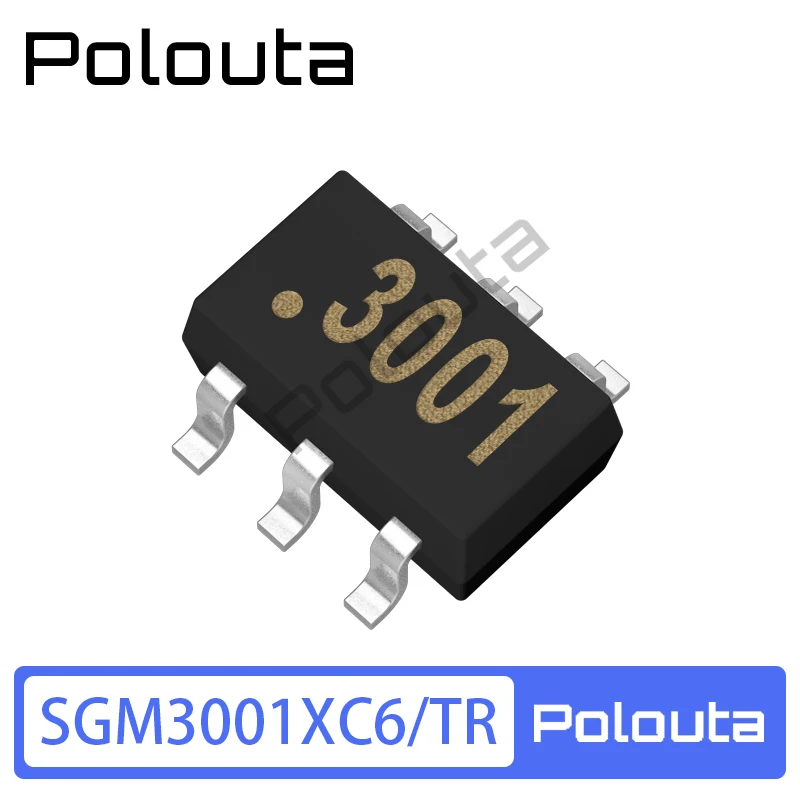 5Pcs SGM3001XC6 TR SC-70-6 Single-pole Double-throw Analog Signal Switch Chip Polouta