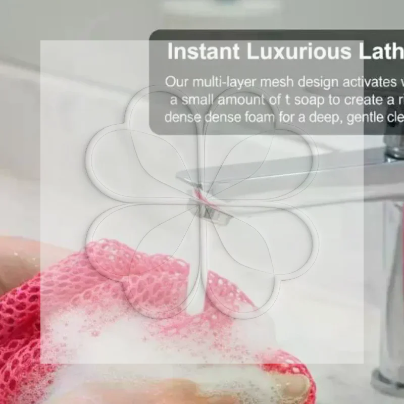Beauty Skin Exfoliating Cloth Washcloth Japanese Body Wash Towel Nylon Bath Towel Skin Polishing Towel Scrubber