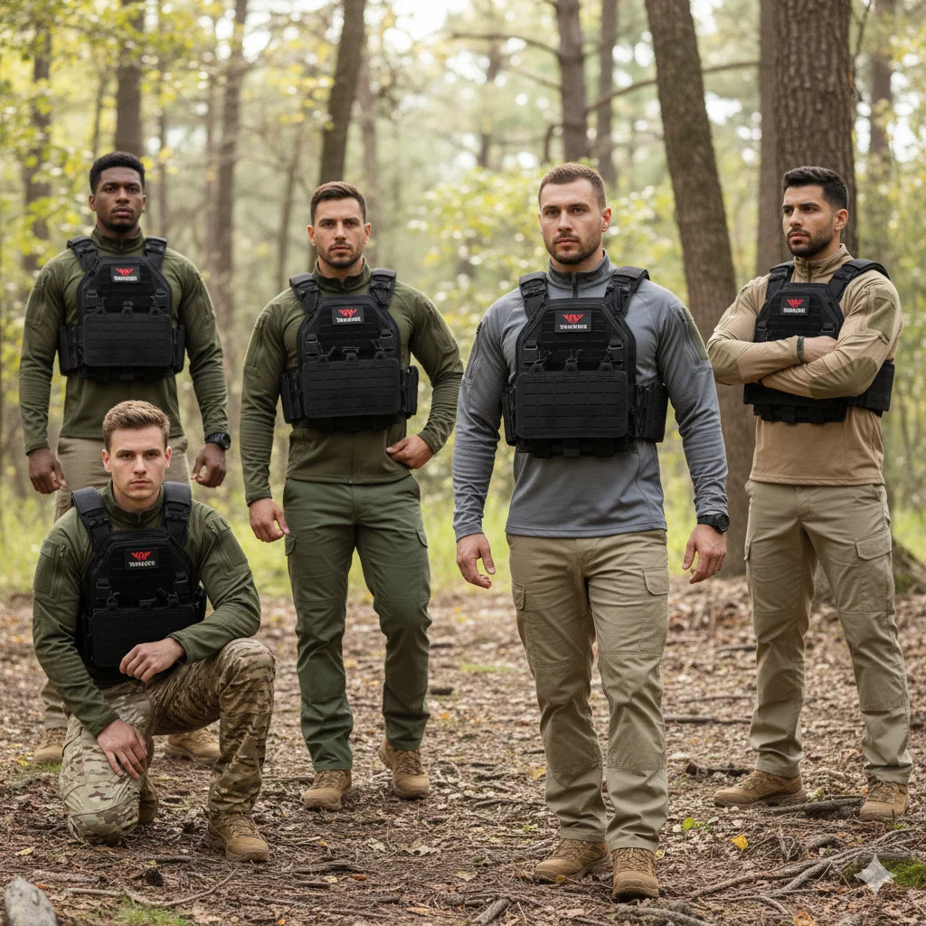 

yakeda 1000D Nylon Durable Tactical multi-cam Tactical vest plate carrier vest Tactical vest Hunting vest Protective vest