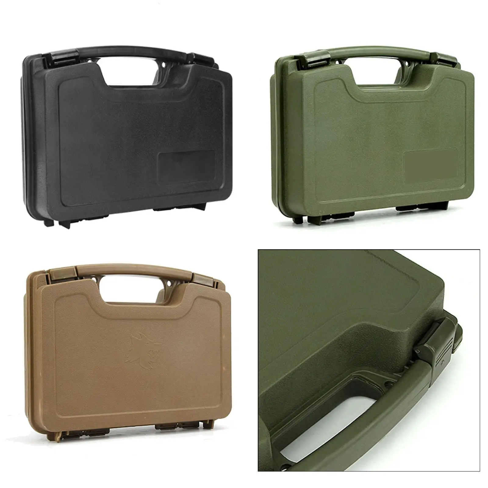 Tool Storage Box Instrument Box Suitcase Hardware Organizer for Nails Jewelry Screws