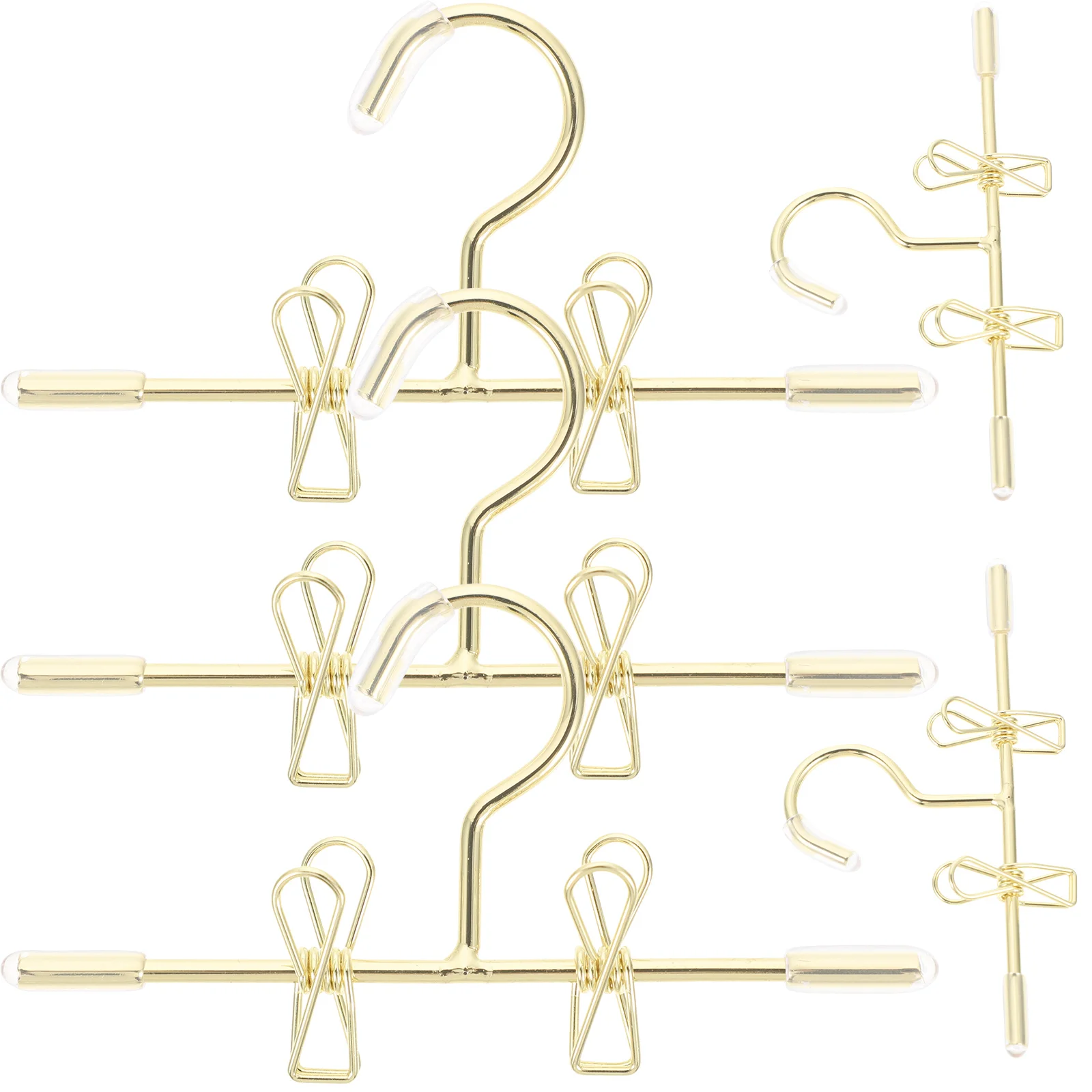 

5 Pcs Hanger Clothes Premium Hangers Mini House Supply Baby Hanging Simulated Dress Racks Iron Space-saving