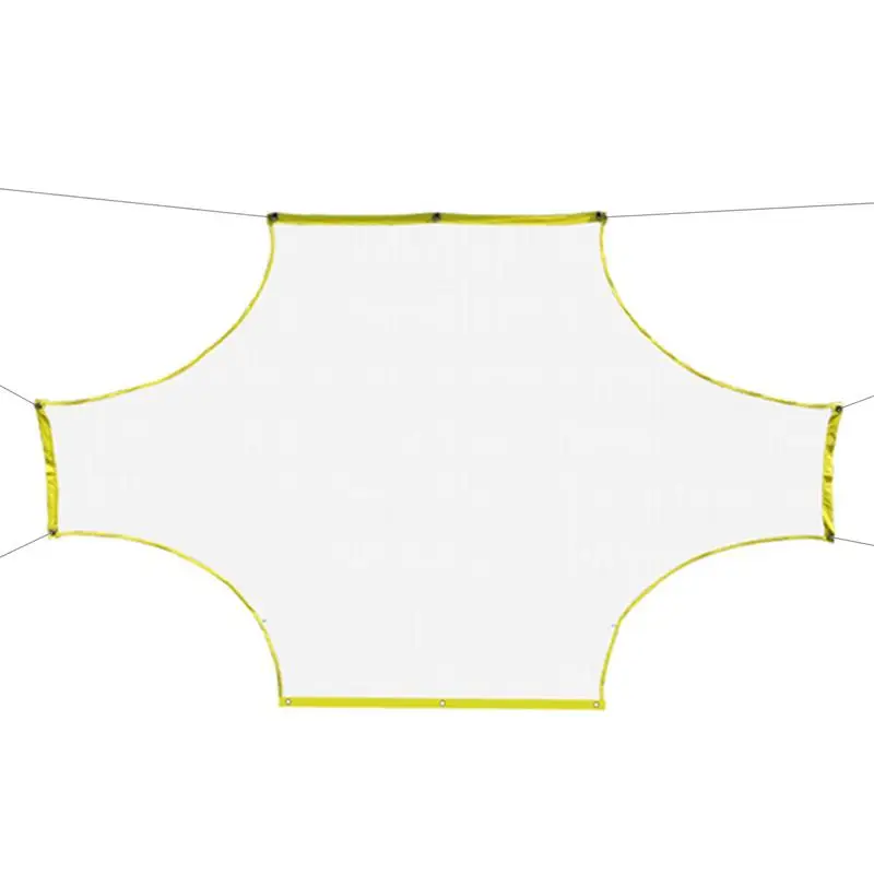 Soccer Target Net Outdoor Backyard Soccer Net Portable Carry Bag Weatherproof Soccer Training Equipment For Kids Adults