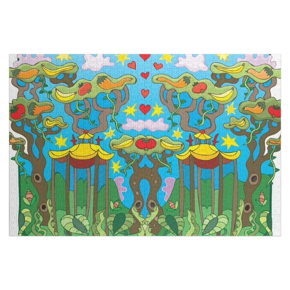 Trees of the Jungle Magicus Jigsaw Puzzle Christmas Gifts Picture Customized Gifts For Kids Wooden Adults Puzzle