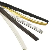 5Meter Gold Faux Leather Insertion Cord Flanged Rope Piping Upholstery Sewing