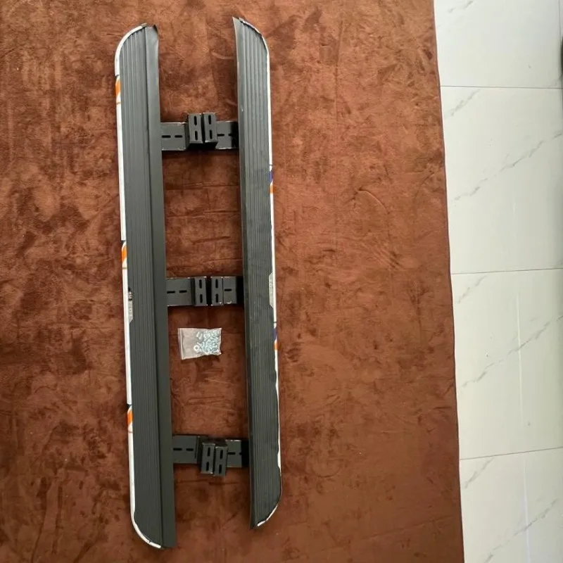 Factory-Style Fixed Running Boards for Polestones 01 Rox 01 No-Drill Installation Welcome Pedal Exterior Upgrade
