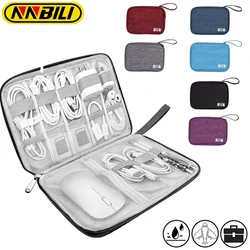 NNBlLl Multi-function Travel Storage Bags Polyester Waterproof Pack Data Cable Arrange Office Portable Organizer Case Package