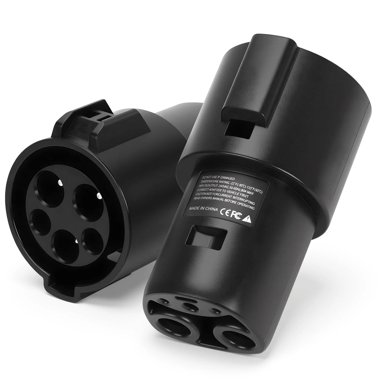 Car EV Adapter Type1 J1772 To For Tesla EV Charger Adapter 80Amp 240V AC For Model 3/S/Y/X Electric Vehicle Charging Converter