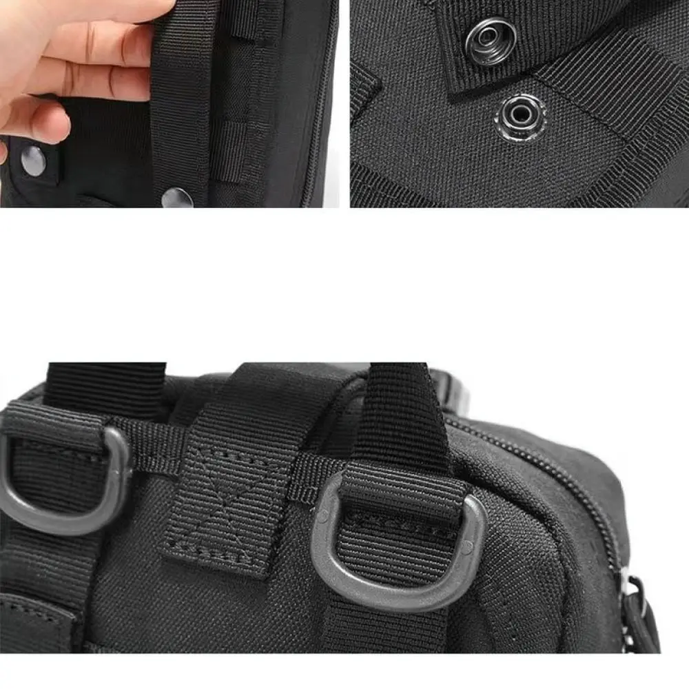Molle Tactical Medical Kit Bag Outdoor Camping Hiking Survival Pouch Waterproof Oxford Utility Accessory Waist Pack