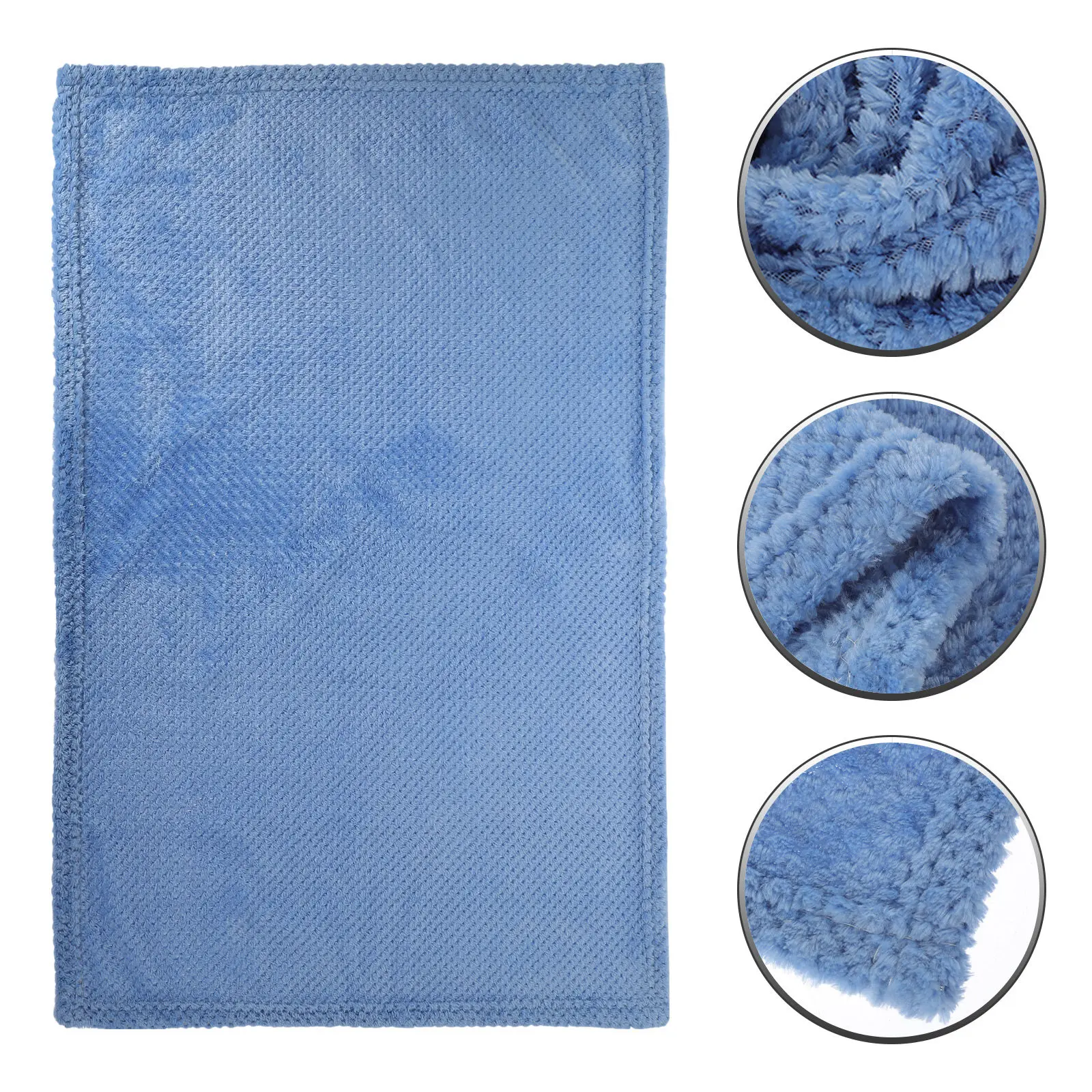 Pet Blanket for Dogs and Cats – Soft Warm Comfortable Mat, All-Season Use, Blue