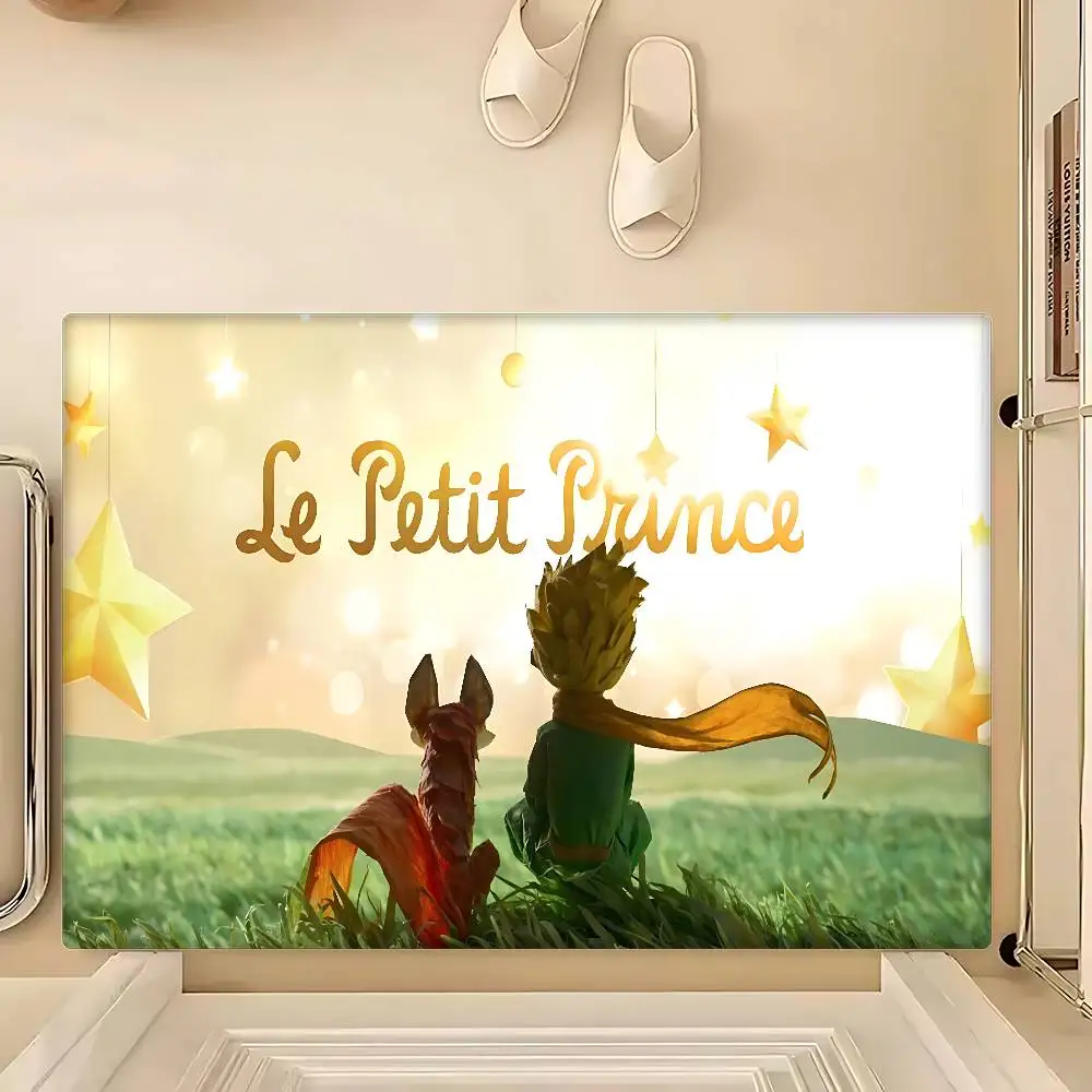 Alfombra de cocina Le Petit Prince Anmie, felpudo de estilo nórdico para dormitorio, sala de estar, hogar, balcón, alfombra de bienvenida antideslizante