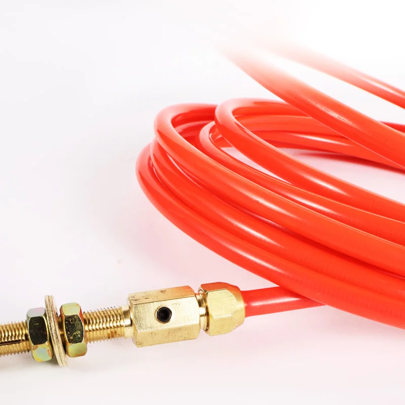 سوب كيلين سلك لحام بالليزر أنبوب التغذية 3m 5m U V سلك تغذية لفات دليل سلك فوهة 0.8 1.0 1.2 1.6 سلك المغذية الملحقات