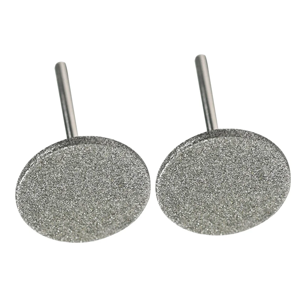 2 قطعة العناية بالأظافر الرملي أقراص 20 مللي متر جولة الكهربائية مسمار الحفر اكسسوارات ل مانيكير باديكير كربيد لقمة ثقب الجلد الميت