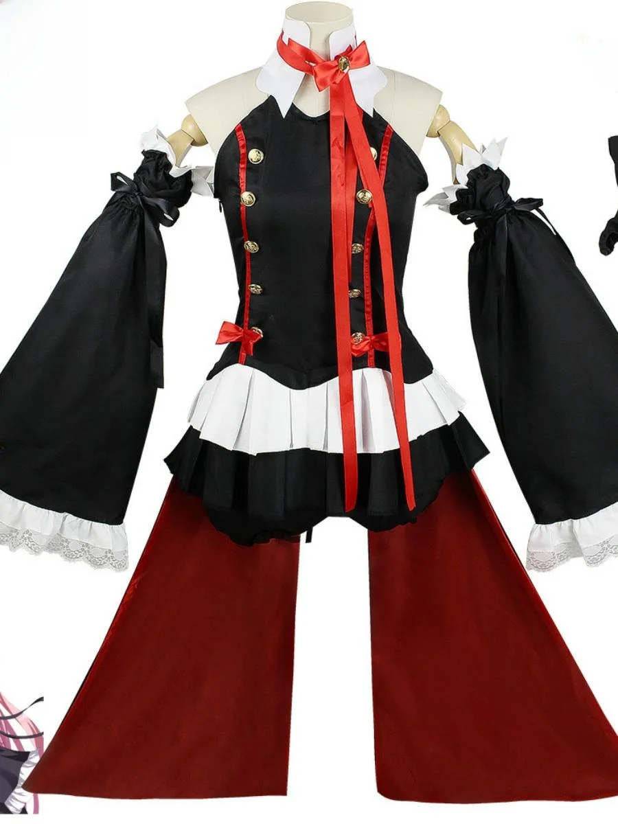 

Новый костюм на Хэллоуин, женский костюм Мика, конец падших ангелов, сценический костюм Кифеи Мамы, полиэстер, зима