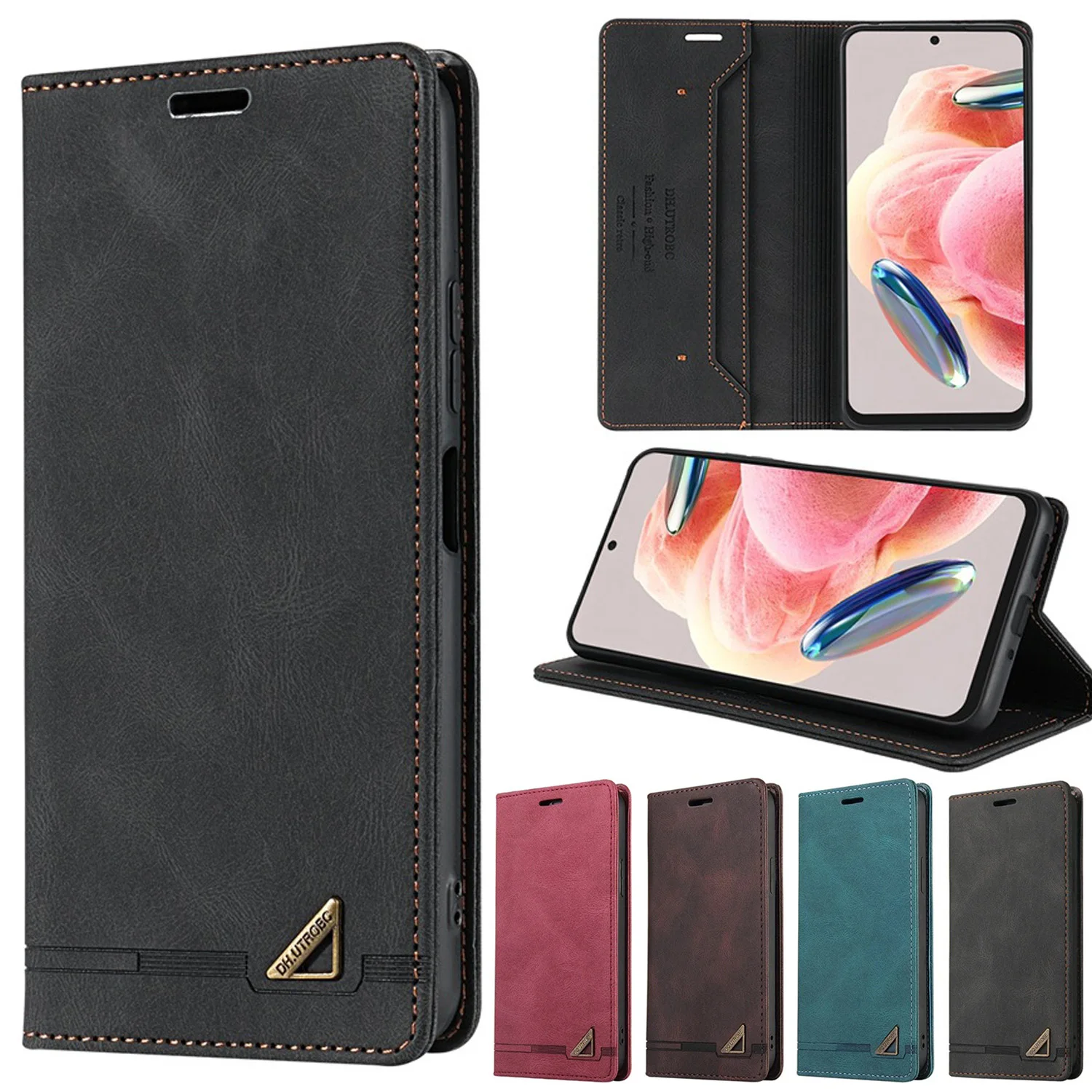 

Free shipping Wallet Magnetic Flip Leather Case For Xiaomi Poco X3 F3 C40 X5 F5 F6 M6 C65 C75 X6 X7 Pro Mi A3 9T 10T 11 Lite 11T