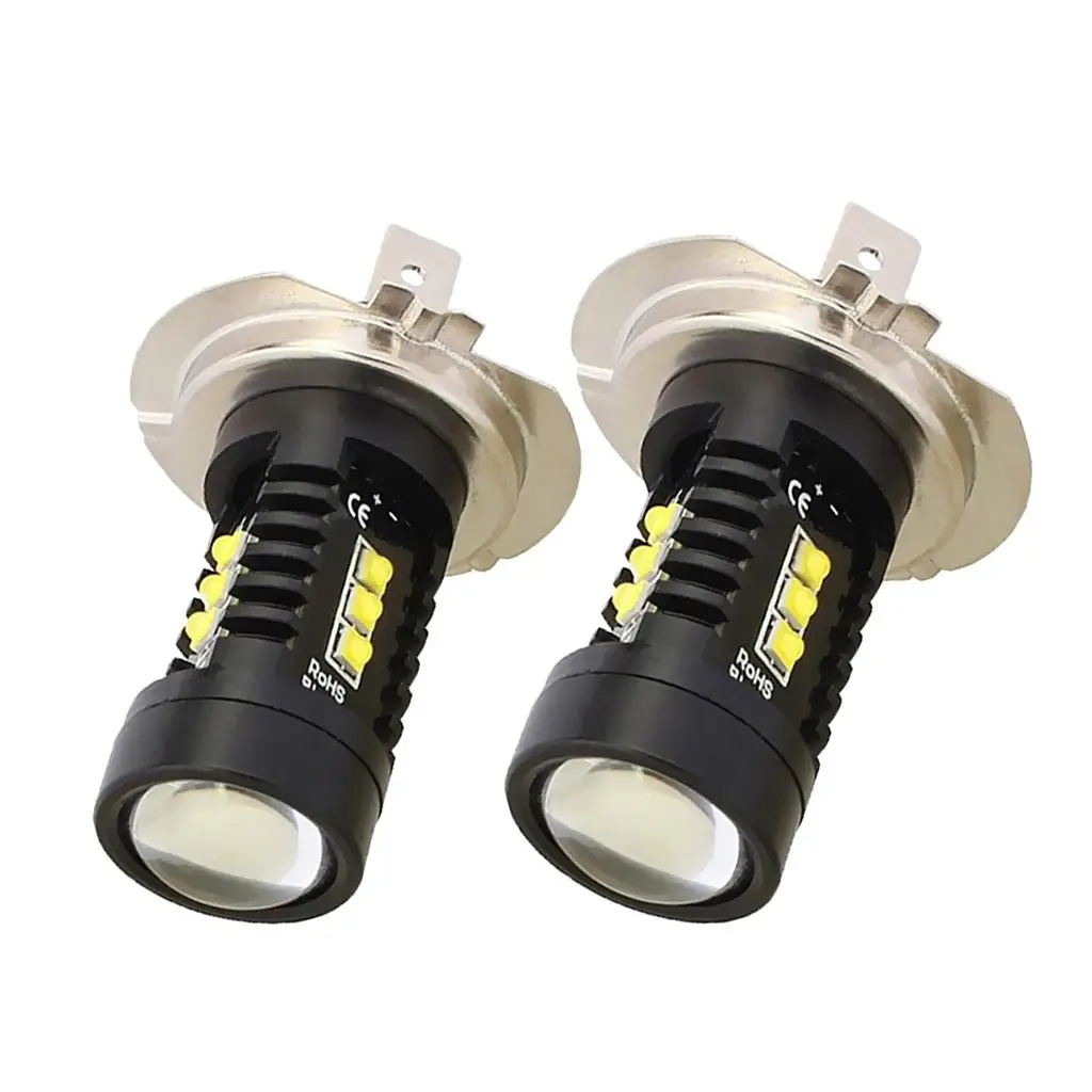 2pcs 60W Stable Performance Practical Fog WidthLights White