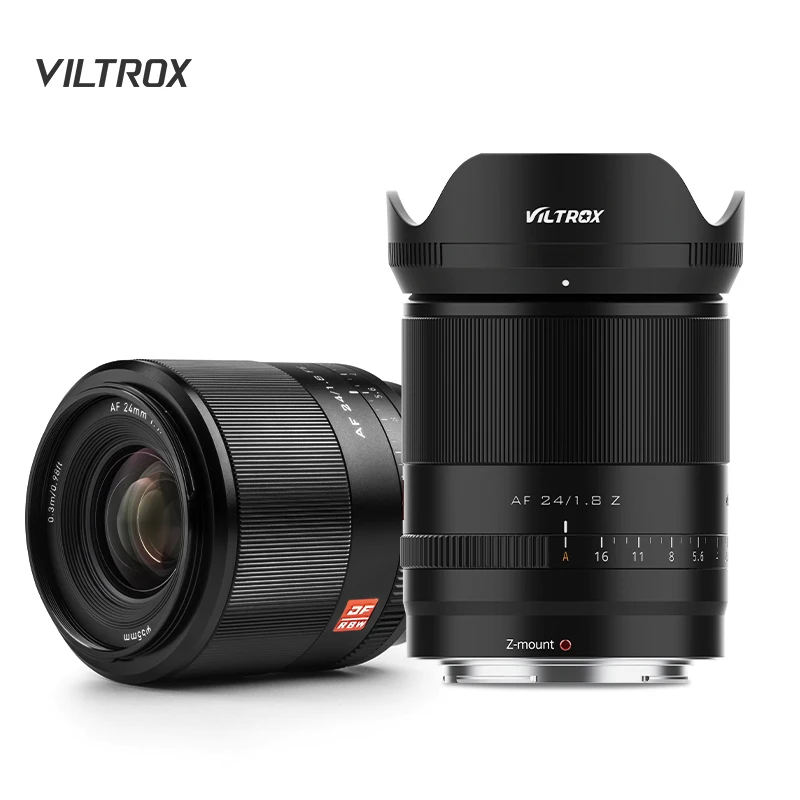 Viltrox Camera Lens AF 24mm F1.8 Full-Frame Wide-angle Prime Lens for Sony E-Mount Nikon Z-Mount Auto Focus Professional Video