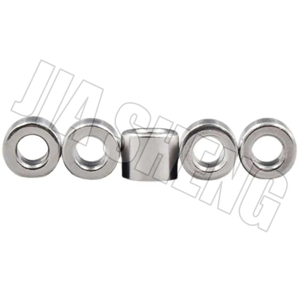 

2 304 Stainless Steel M3 M4 M5 Unthreaded Standoff Spacer Bushing Washer Round Hollow Gasket Sleeve Length 2 ~ 20mm