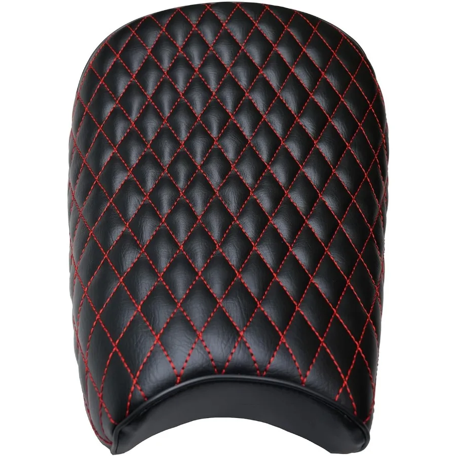 Red Diamond Stitch Retro Upgraded 15'' Seat for Coleman ct200uex Mini bike 196cc Hisun ct200uex 200cc Trail bike Cushion Replac