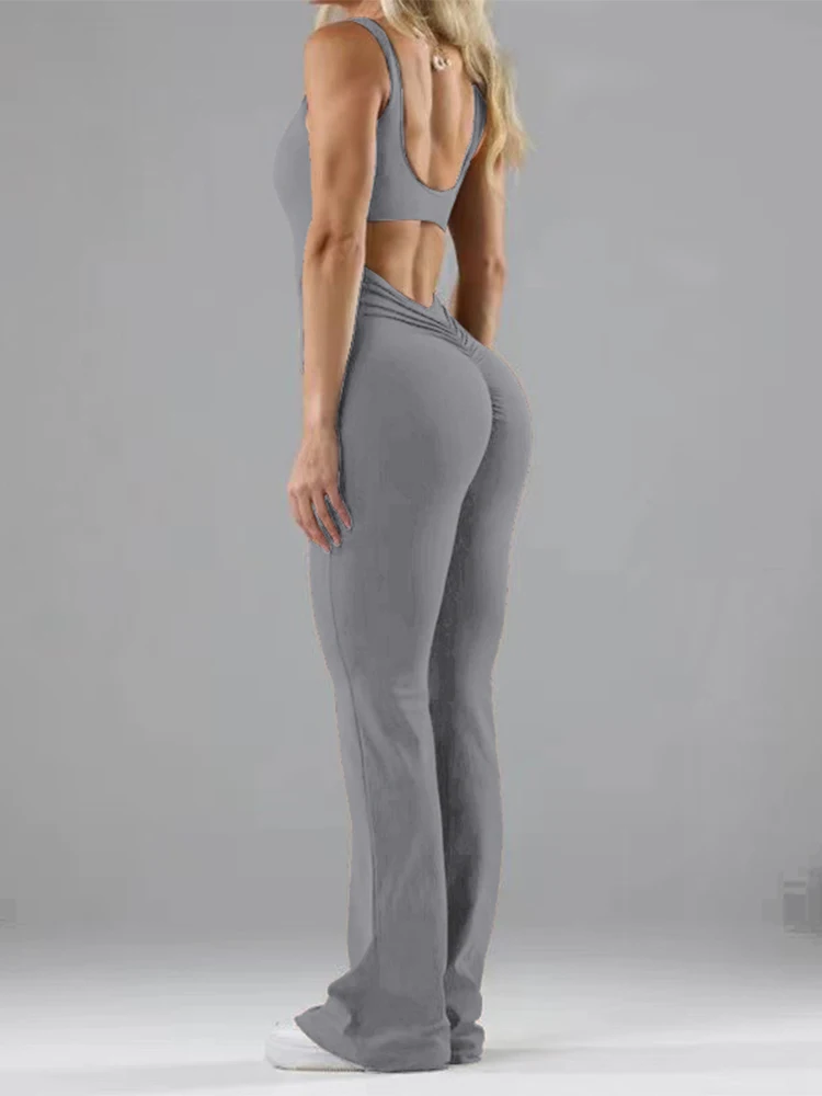 Fashion Women High Waisted Push up Leggings Set  Workout Gym Fitness Sports Leggings Set