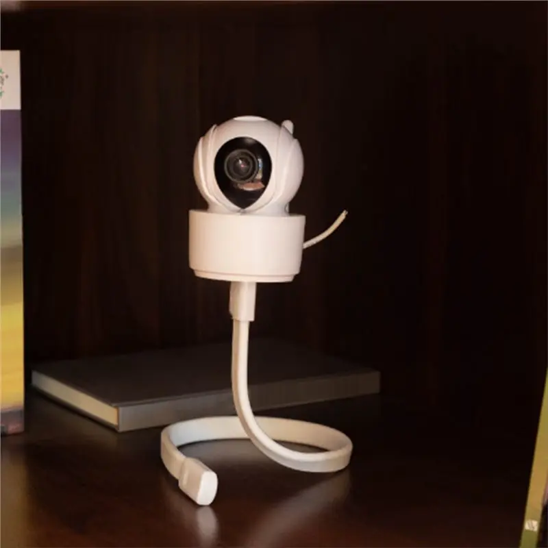 For Home  Baby Monitor Mount Baby Stand Monitor Holder 3/8 Thread Camera Punch Free Bracket Snake Bracket For Baby Monitor Crib
