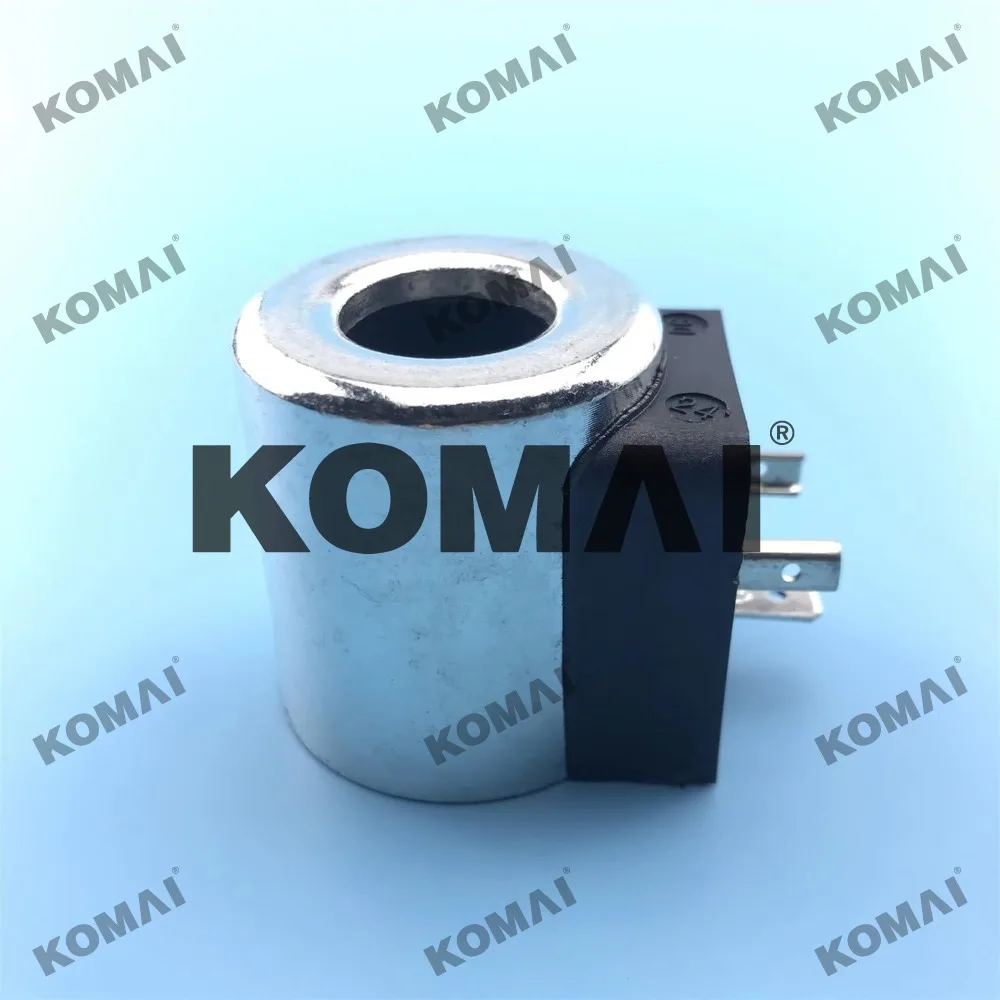 XOJOX Hydraulic pump Excavator solenoid valve coil DC24V DC12V AC220V Inner Diameter 18mm Height 40mm(AC220V)