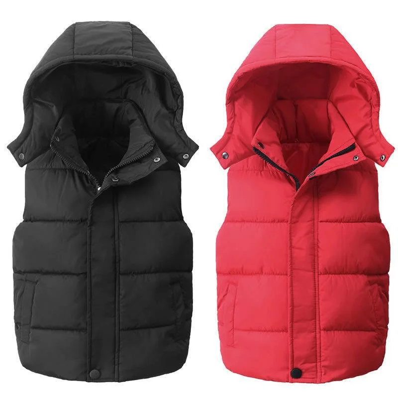 Boys Vest Baby's Kids Waistcoat Down Jacket 2024 Graceful Warm Plus Thicken Winter Autumn Windproof Christmas Gift Children's Cl