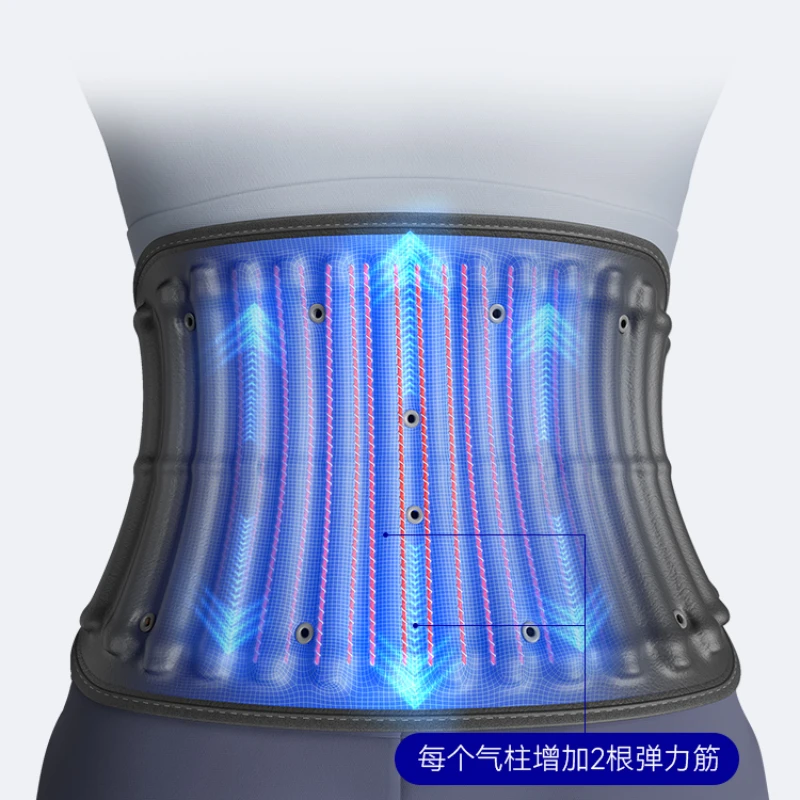 Medical waist belt and lumbar disc herniation treatment device, lumbar support, lumbar muscle strain, lower back