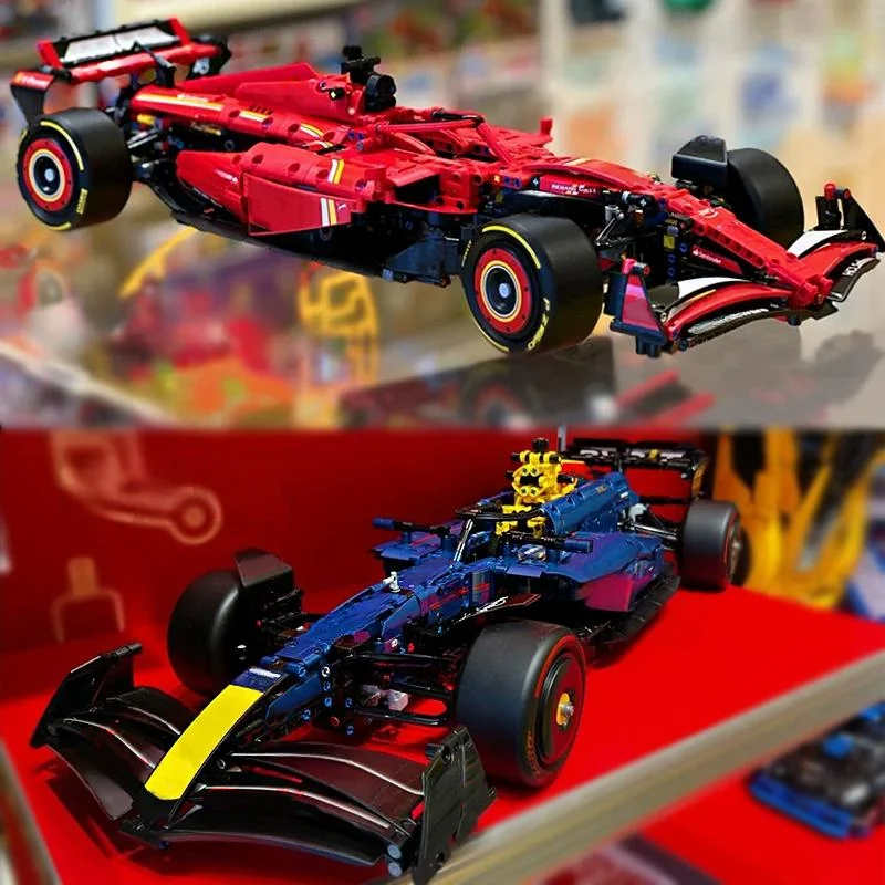 Technical 1631PCS RB20 Racing F1 Race Car Bricks 42206 Kits Building Set for Adults DIY Crafts for Display Model Gift For Adults