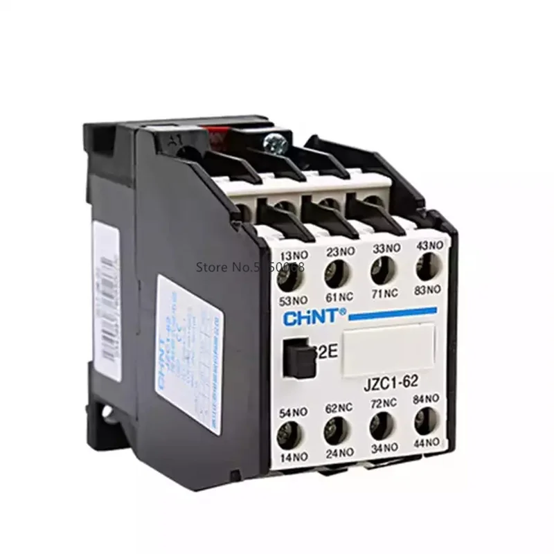 Original CHINT Relay JZC1-22 JZC1-31 JZC1-40 JZC1-44 JZC1-53 JZC1-62 JZC1-80 AC220V DC220V Contactor Relay Control Solenoid Coil