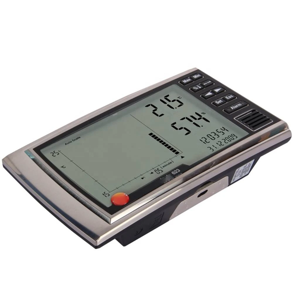 Large LCD display industrial digital thermohygrometer testo 623 Order-Nr. 0560 6230