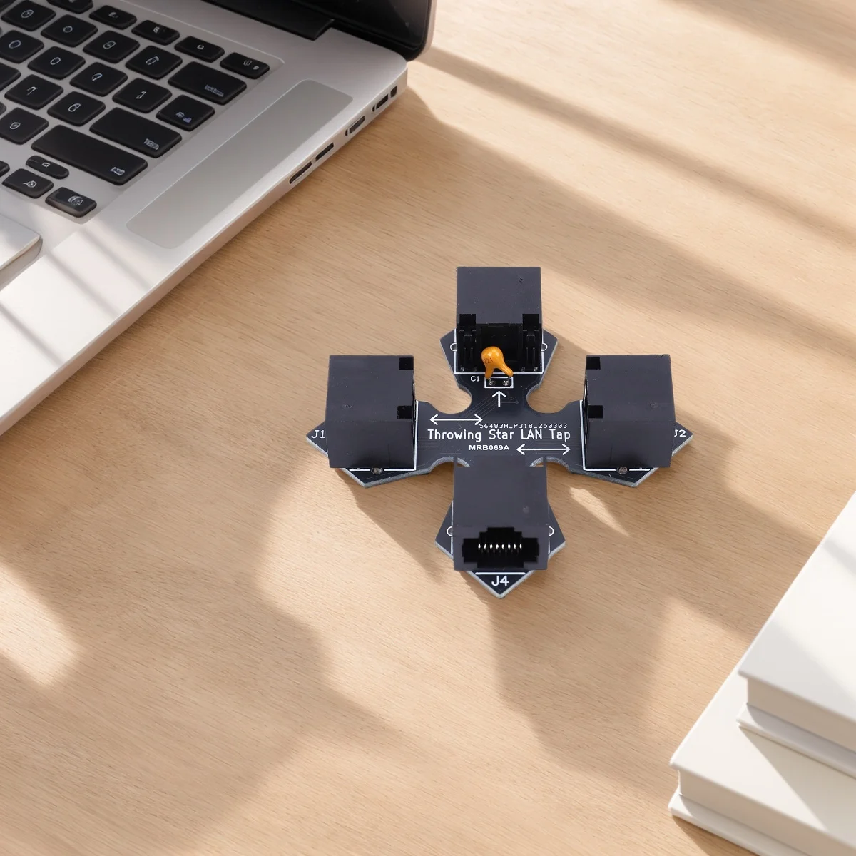 

Сетевой монитор-тап Throwing Star LAN: пассивный Ethernet-тап с разъемом RJ45 для захвата сетевых пакетов и обеспечения безопасности