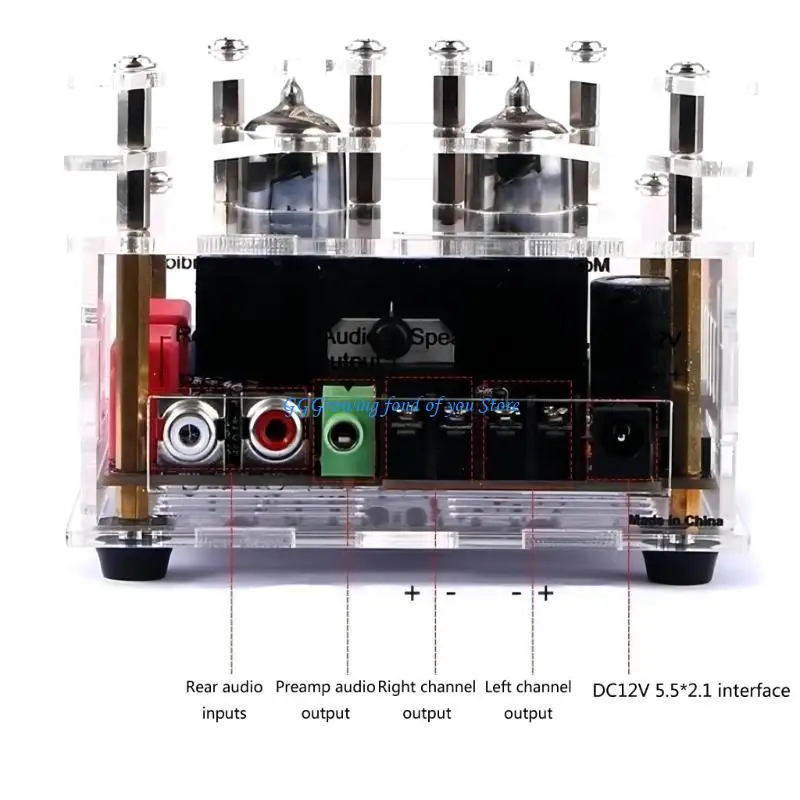 لوحة مكبر للصوت H9EB 35Wx2 DC12V وحدة مكبر صوت متوافقة مع البلوتوث