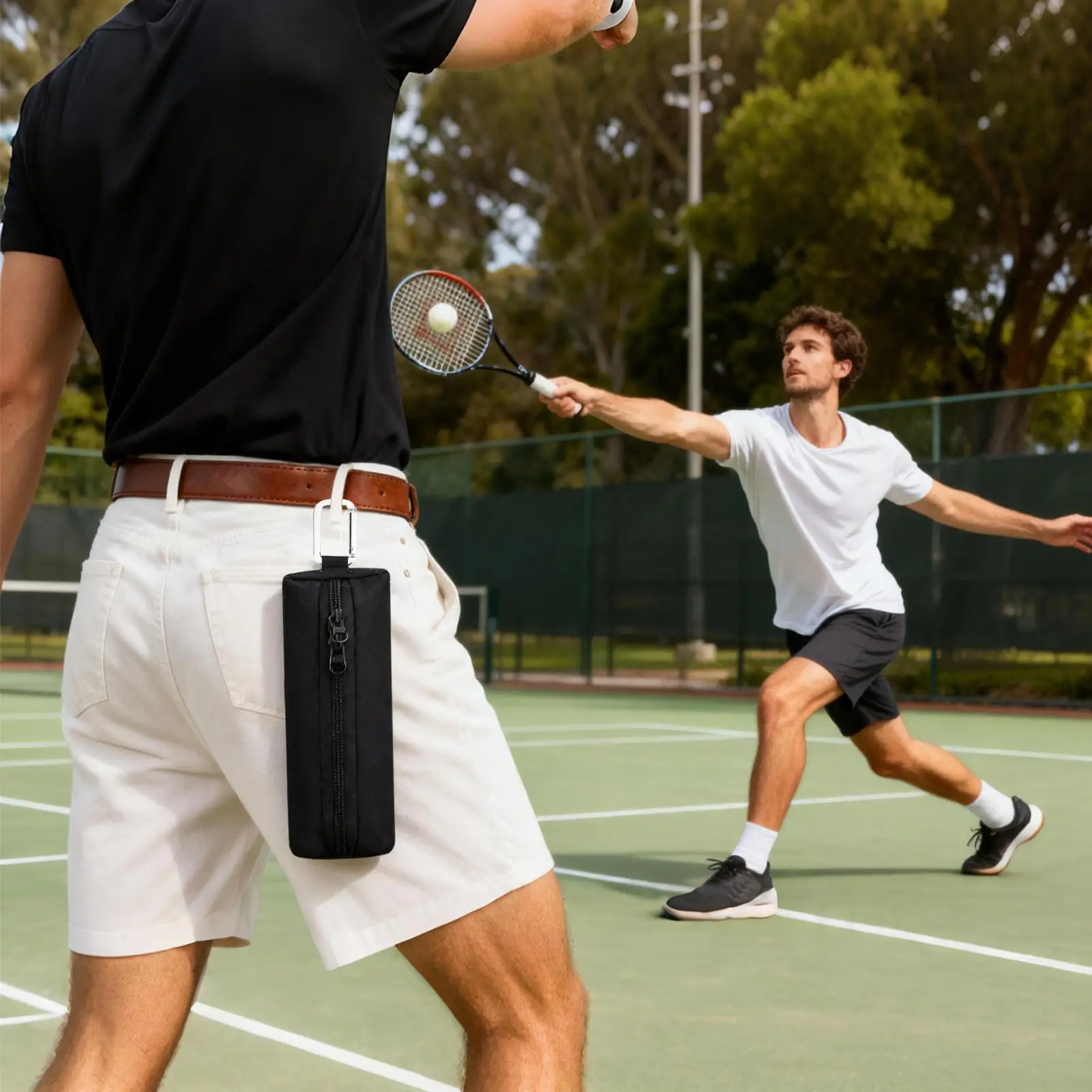 

Сумка для пиклбола, портативный органайзер, сумка для переноски, держатель для теннисных мячей, поясная сумка для тренировочного оборудования, аксессуары, спортивная практика