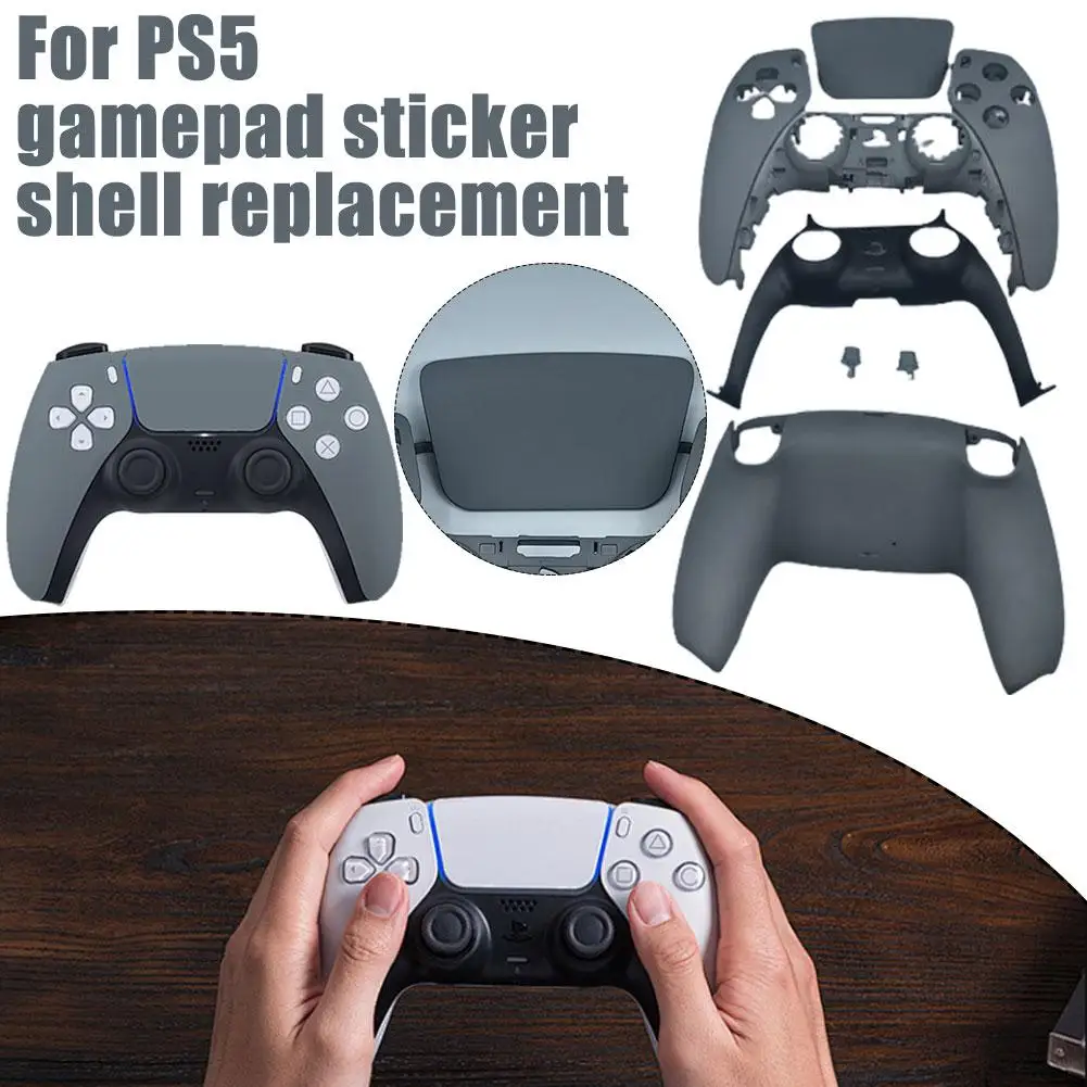 Game Controller Protective Case For PS5 With Touch Screen Sticker Anti-scratch For PlayStation5 Controller Replacement Case