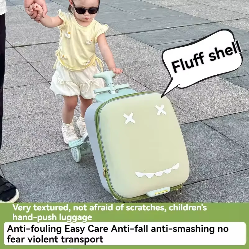 De Bagagekoffer Van Kinderen Kan De Koffer Van De Baby Rijden En Lopen, De Baby Kan De Koffer Meenemen. De 20-Inch Opvouwbare Kinderwagen Kan