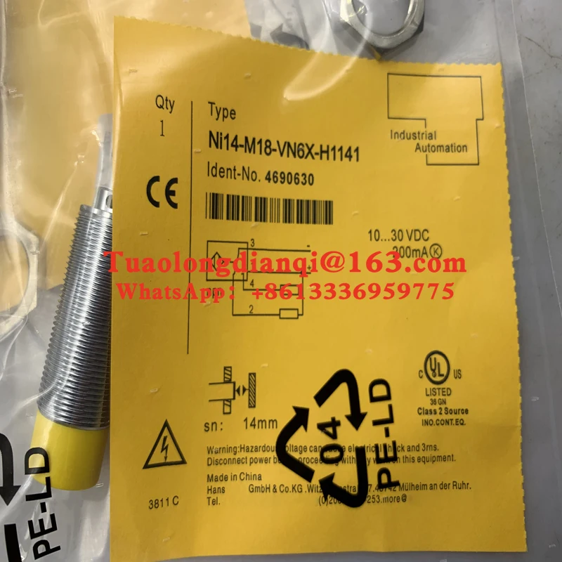 

Совершенно новый оригинальный запас в наличииNi14-M18-VP4X-H1141 Ni14-M18-VN4X-H1141 новый оригинальный датчик приближения в наличии