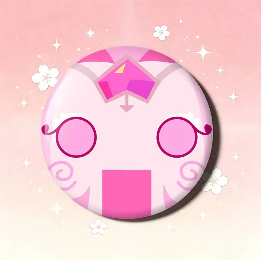 E-Eternal Sugar C-Cookie Laser Badge Applicable For Backpack Clothes Hats Decor Creative Accessories
