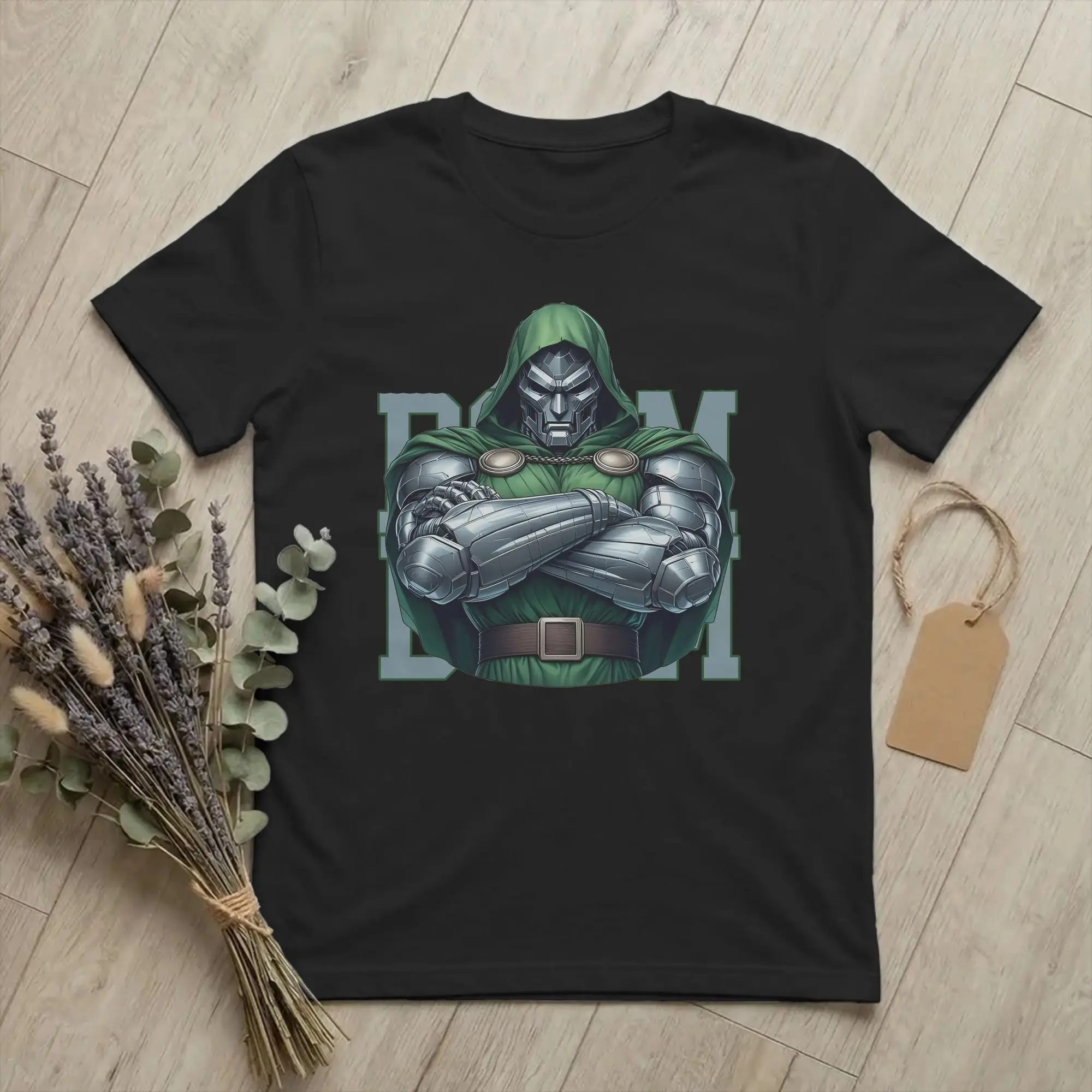 Vintage Dr Dooms Supervillain T-Shirts for Men Women Funny 100% Cotton Tees Crew Neck Short Sleeve T Shirts Plus Size Tops