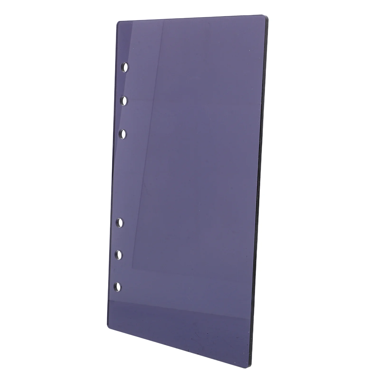 

Loose-leaf Book Binder Shell Acrylic Enclosure A6 Notepad Notebook Blinder