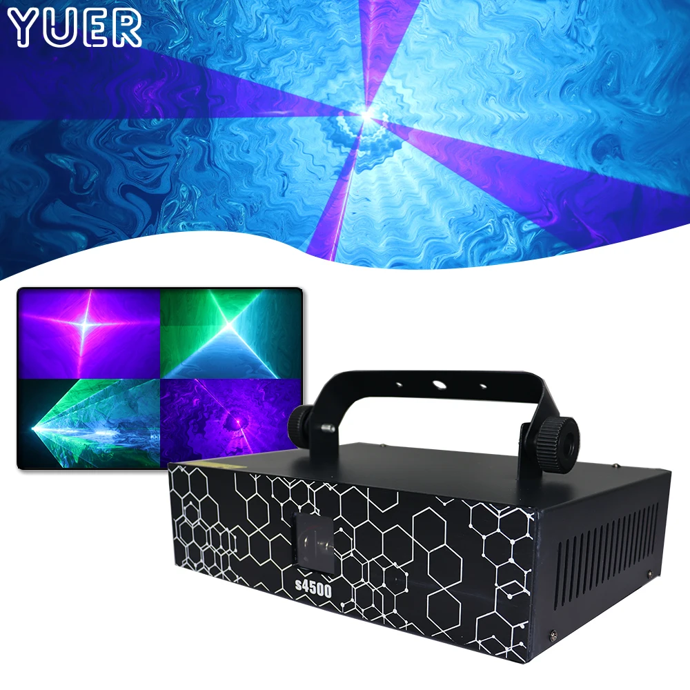 luz laser de animacao a cores padroes de palco show projetor para dj disco led music party dj 20kpps digitalizacao dmx512 45w 01