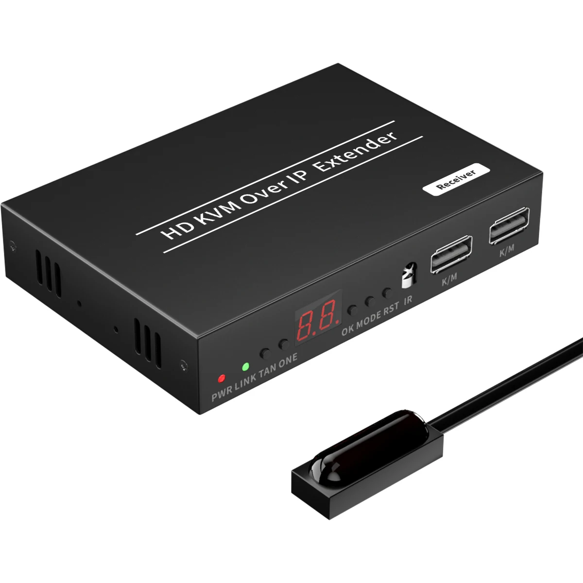 Extensor de soporte IR POE 1080p 60hz 150m KVM, transmisor HDMI a rj45, divisor extensor