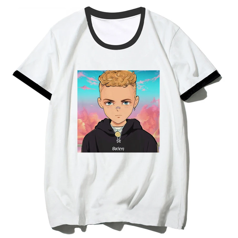 Egor Kreed top women summer designer manga Tee girl y2k anime 2000s clothing