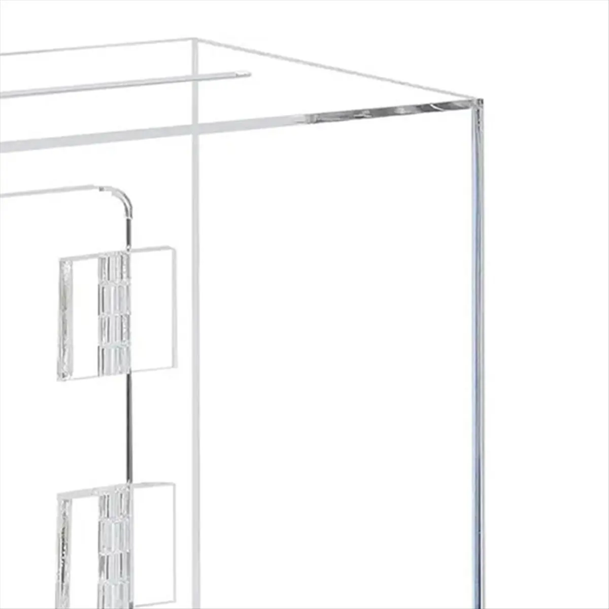 ABNH Acrylic Donation Ballot Box- Tip Jar For Money with Lock Key Suggestion Box Comment Box Vote Box