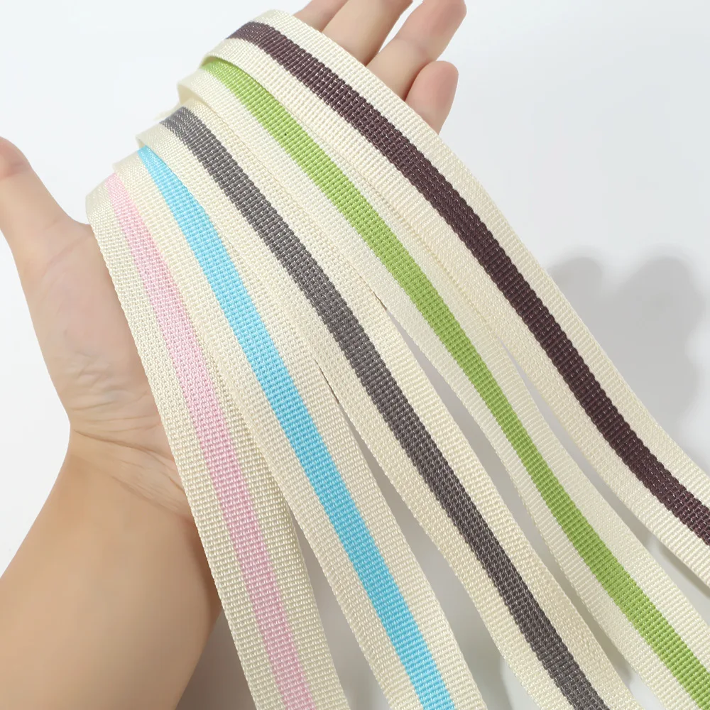 

5/10/20Meters 25mm Webbing Straps Belt Sling Shoulder Bag Strap Decorative Braid Ribbon Band DIY Sewing Accessories for Handbags