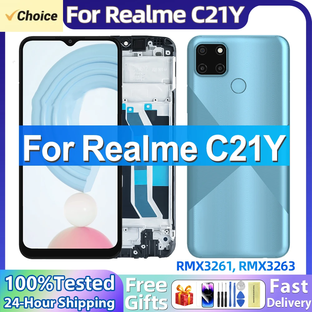 استبدال شاشة LCD لجهاز Realme C21Y RMX3263: دليل شامل للمستخدمين المتميّزين