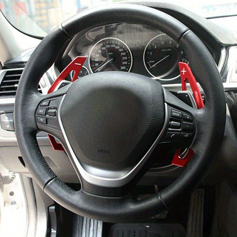 Steering Wheel Paddle Shifter Gear Shift Extension for BMW Series F30 F31 F15 F16 F25 F26 - Compatible with 2 3 4 X1 X2 X3 X4 X5