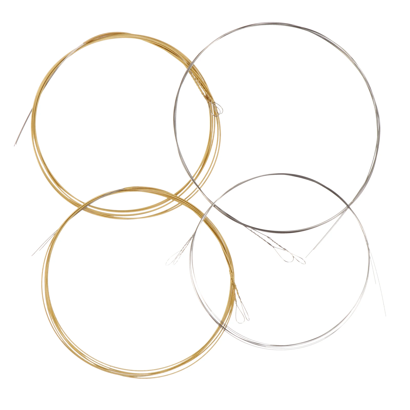 

4pcs Mandolin Imported Stainless Steel Bright Smooth Durable Mandolin Parts Guitar Parts Accessories Replacement